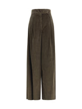 MAX MARA 38 wide-leg velvet pants