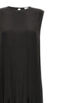 spicchi crepe de chine silk dress