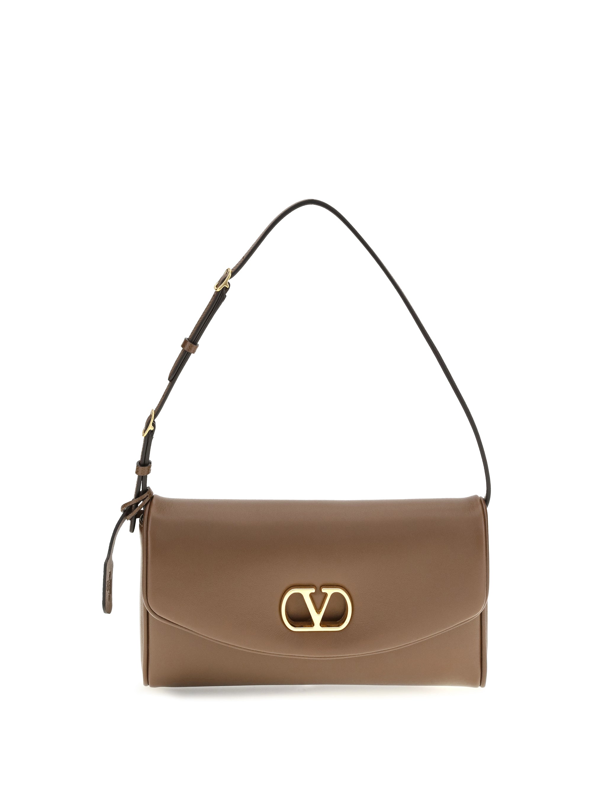 devain leather shoulder bag
