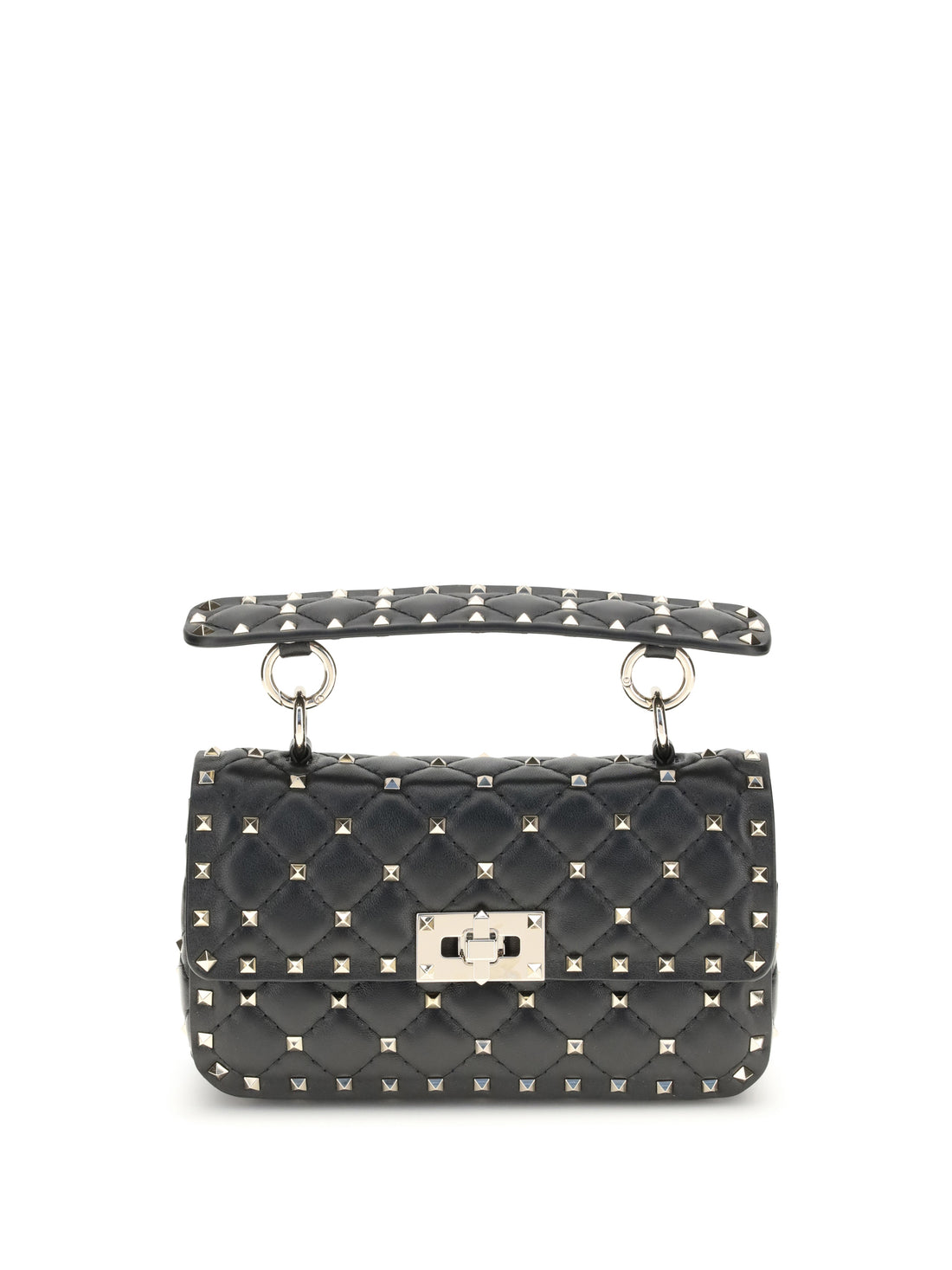 VALENTINO GARAVANI OS rockstud spike mini top handle bag in nappa