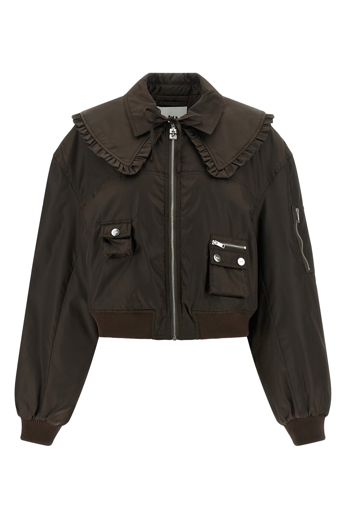duchesse duchesse nylon nylon bomber jacket