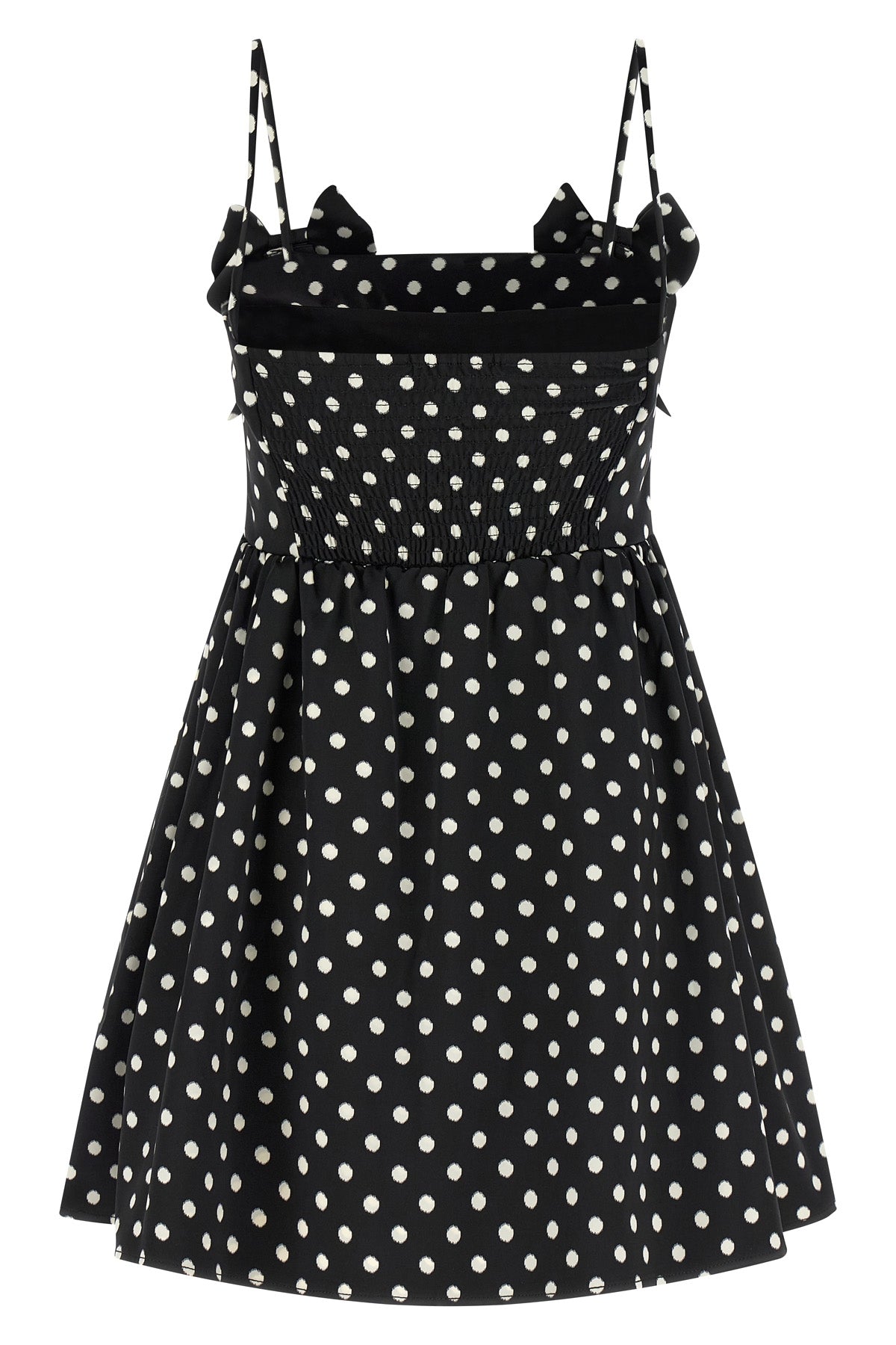 all over silk-effect silk-effect fabric mini dress
