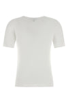 ribbed stretch cotton t-shirt