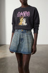 isoli cotton jersey sweatshirt