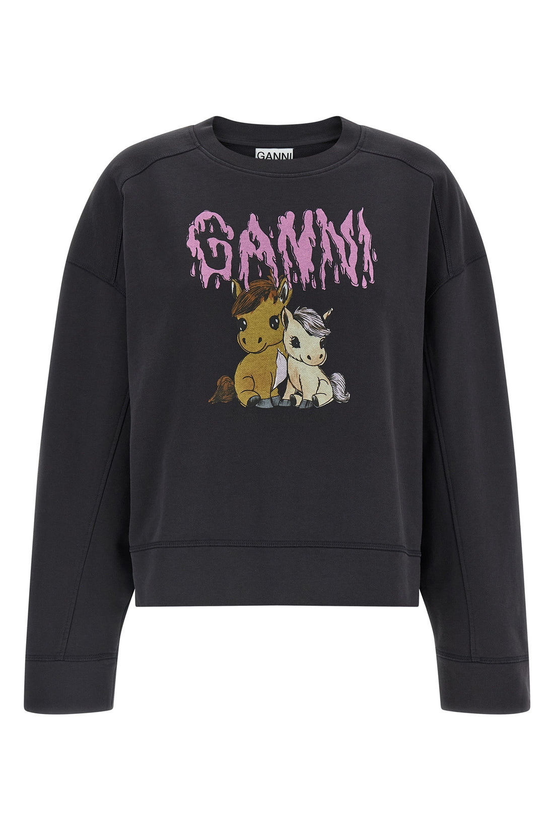 GANNI L isoli cotton jersey sweatshirt