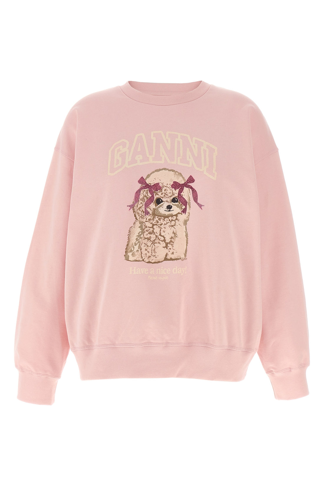 GANNI L cotton sweatshirt