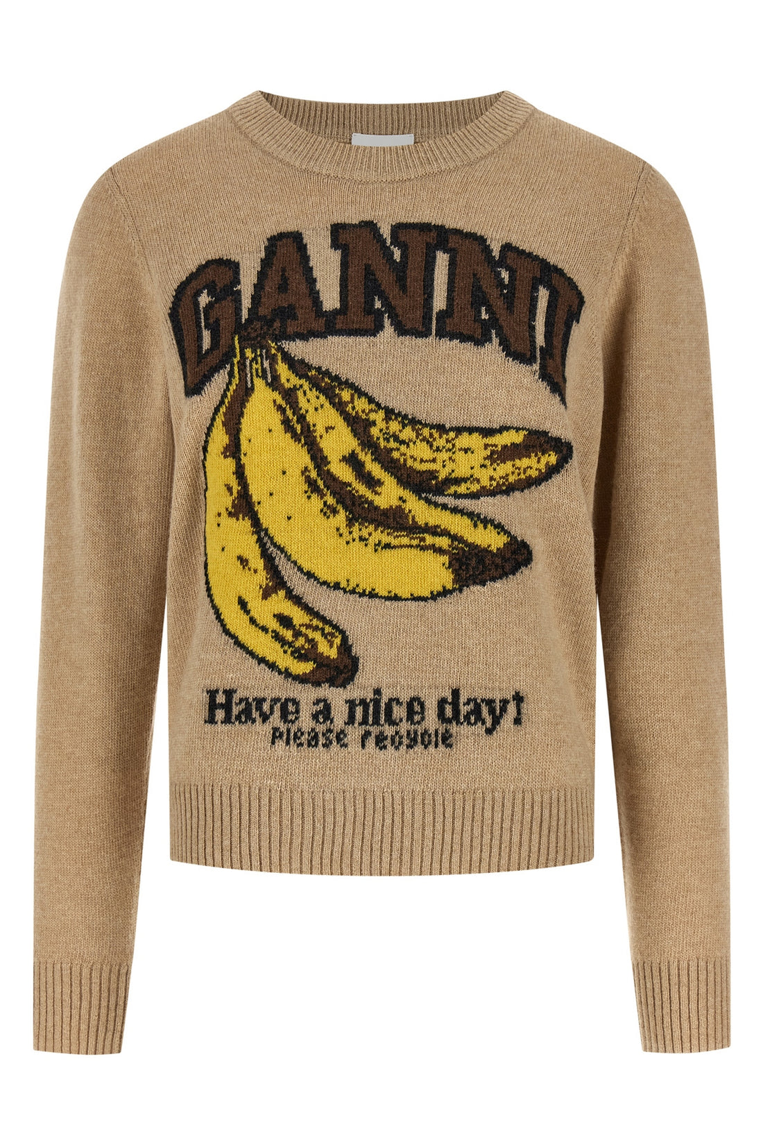 GANNI L wool sweater