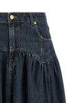 the midi skirt ganni stands out for a sartorial construction