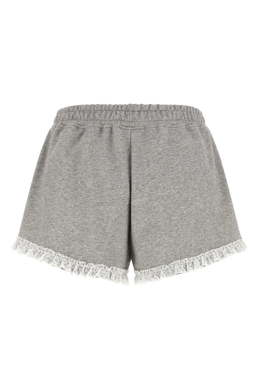 GANNI L isoli cotton mélange shorts