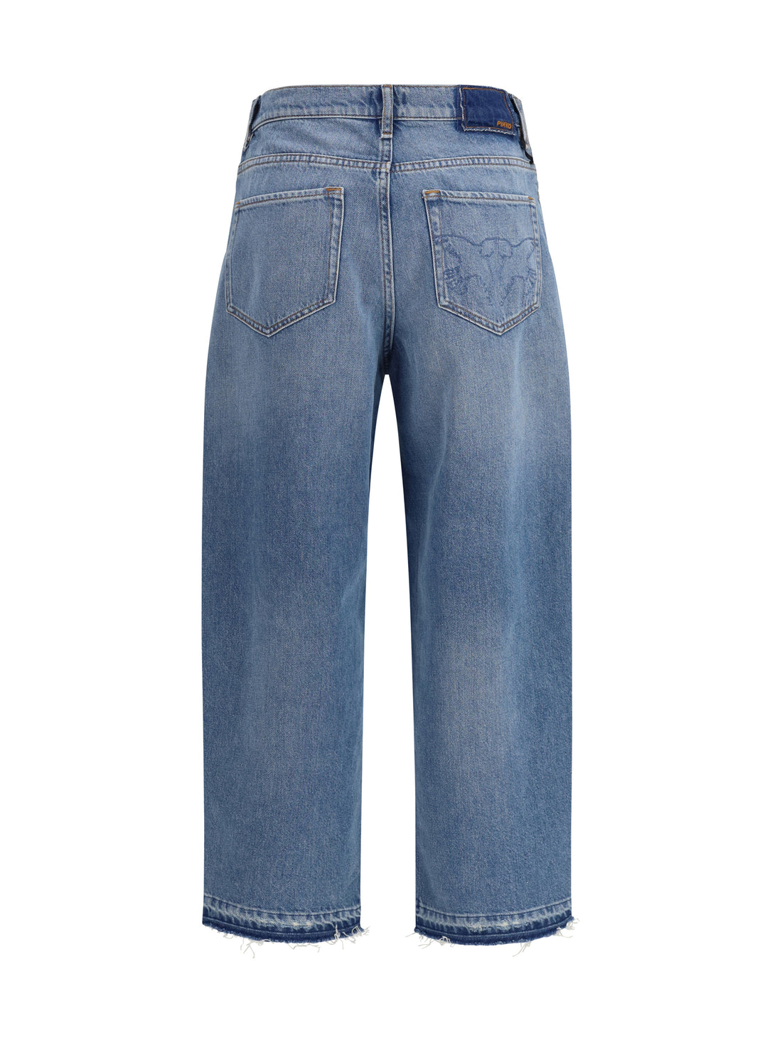 PINKO 24 balloon fit jeans in faded denim
