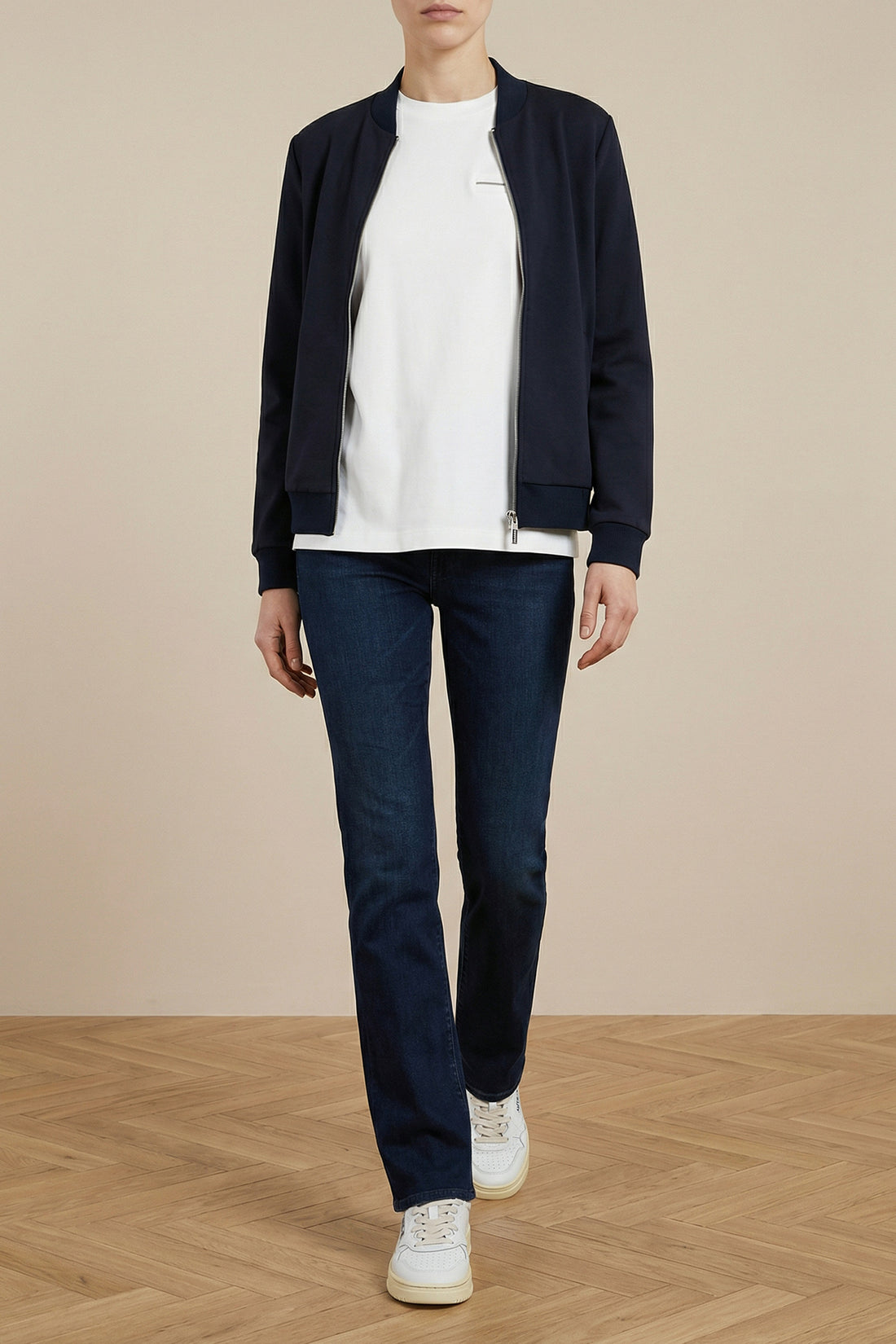 PESERICO 40 stretch cotton jersey sweatshirt