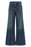 d-akii 09m56 stonewashed cotton denim jeans