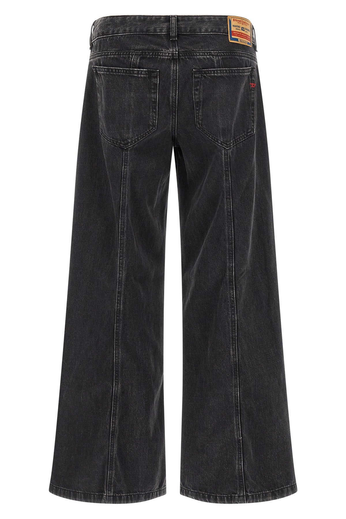 d-akii mid-rise cotton jeans