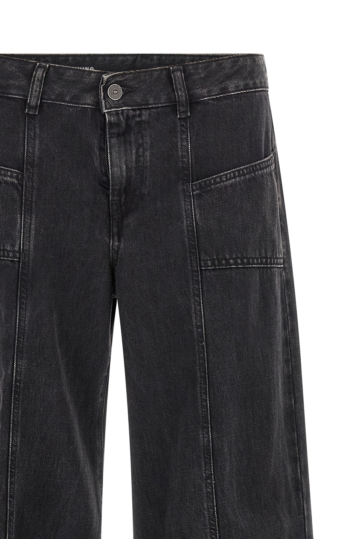 d-akii mid-rise cotton jeans