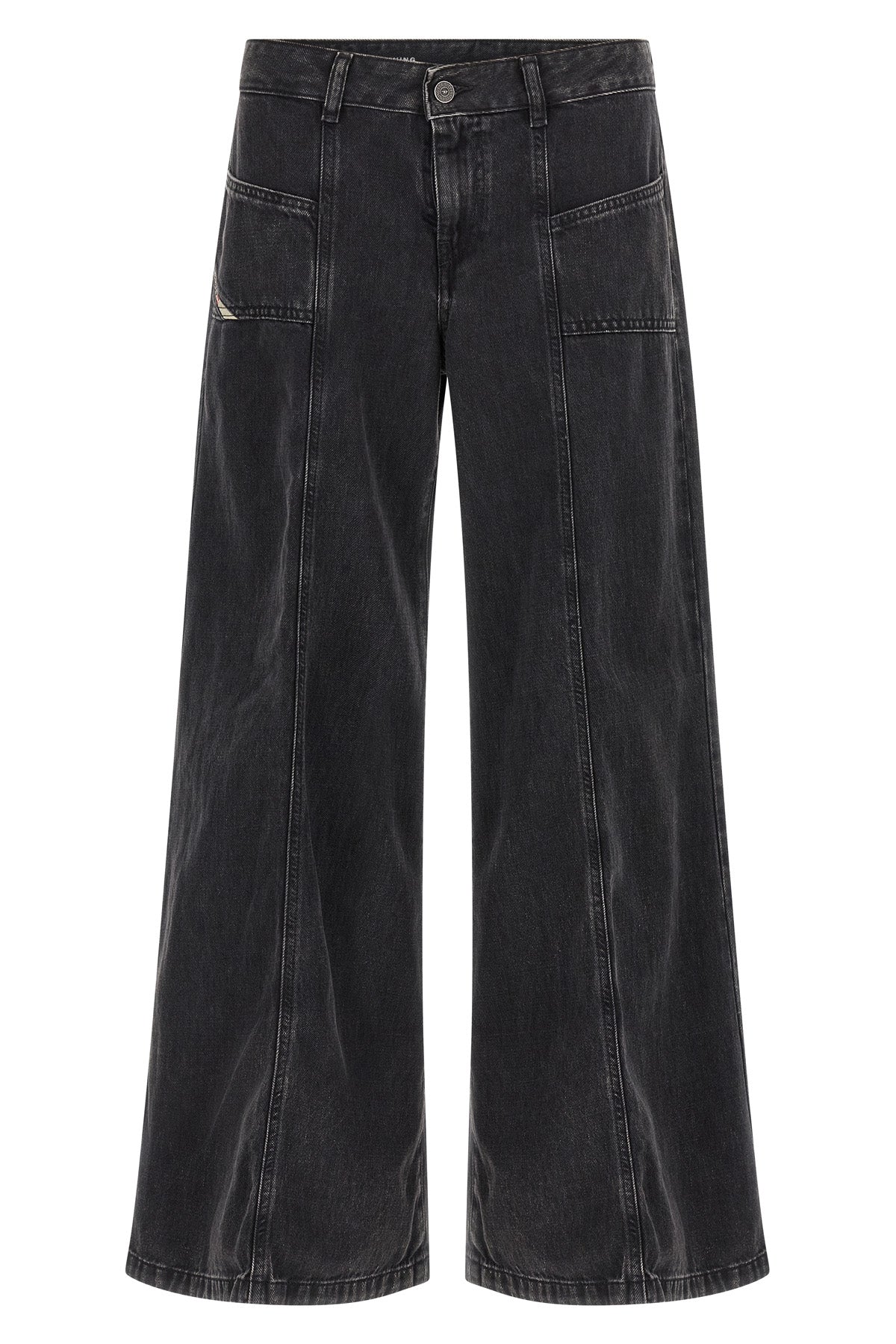 d-akii mid-rise cotton jeans