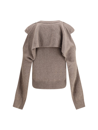 ALAIA 1 cashmere bolero cardigan 