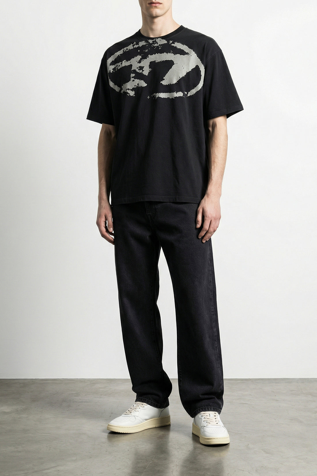 DIESEL L t-boxt-n14 cotton jersey t-shirt