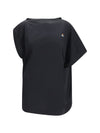 hebo oversized asymmetric top