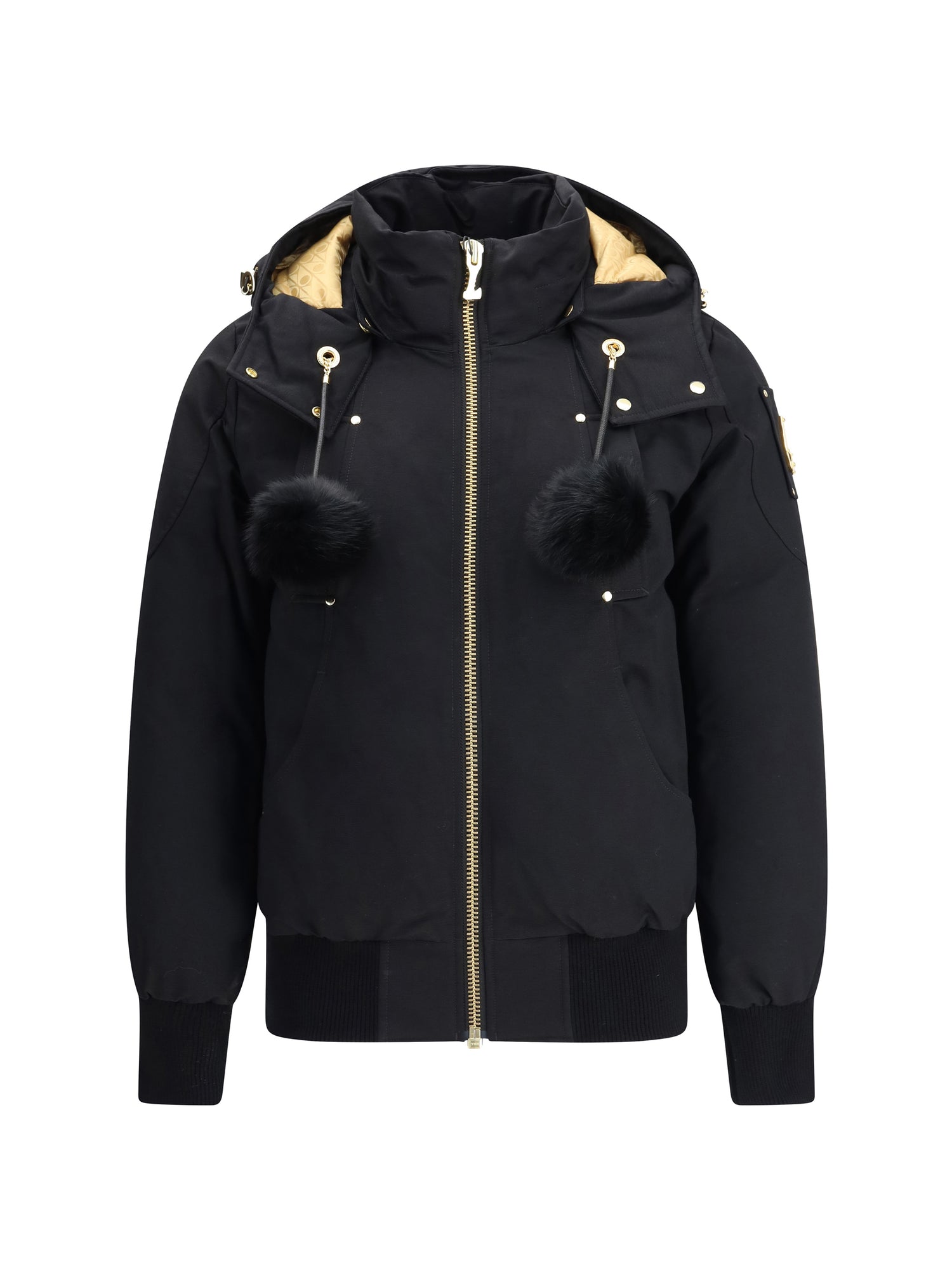 MOOSE KNUCKLES L gold series original sainte flavie bomber jacket