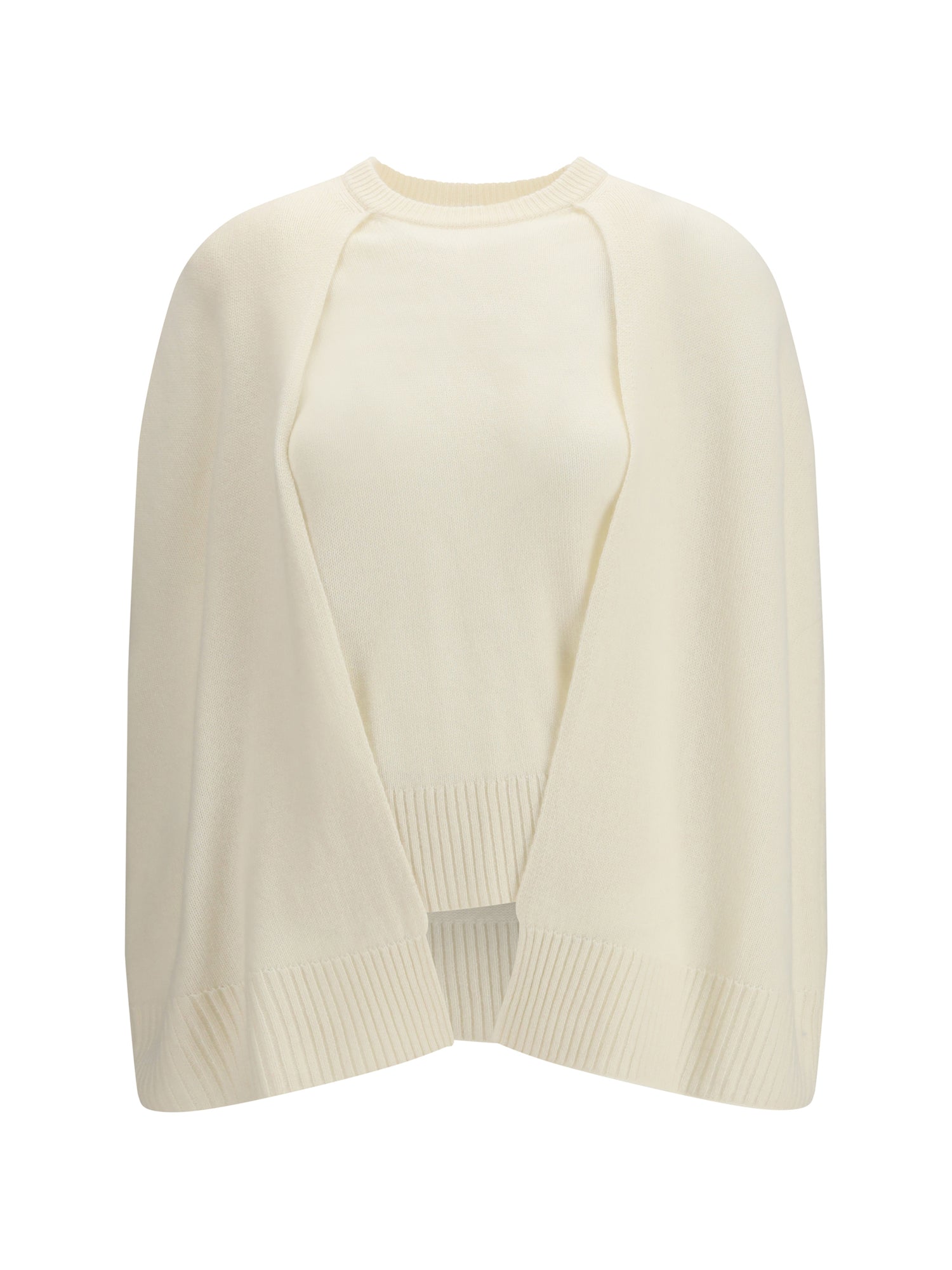 TOTEME S cashmere poncho sweater