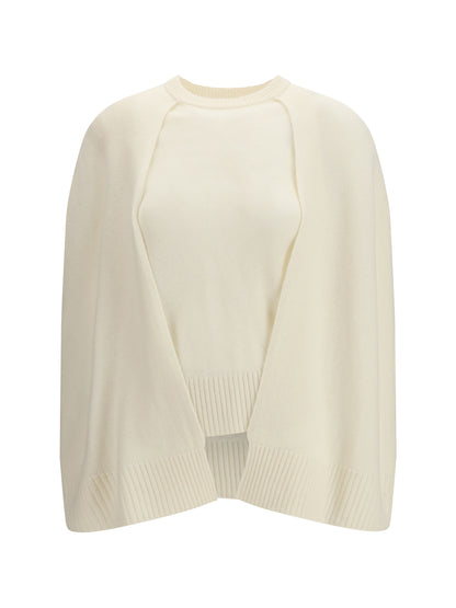 TOTEME S cashmere poncho sweater