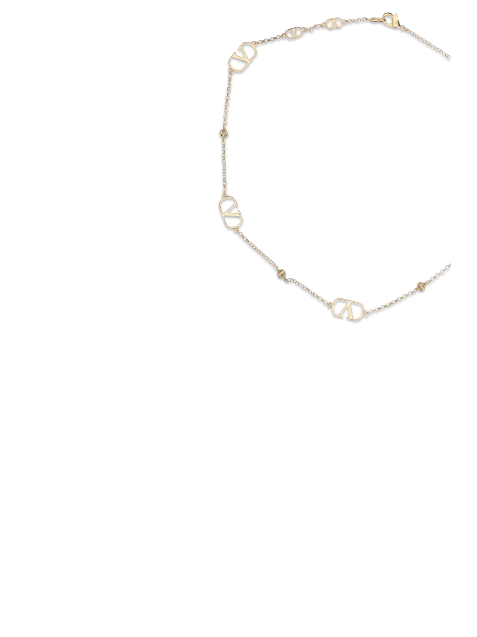vlogo signature necklace