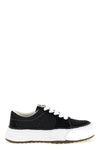 eric sneakers in suede and cotton canvas