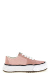 eric sneakers in suede and cotton canvas