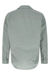 patterned checked cotton shirt