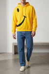 gauze cotton hoodie