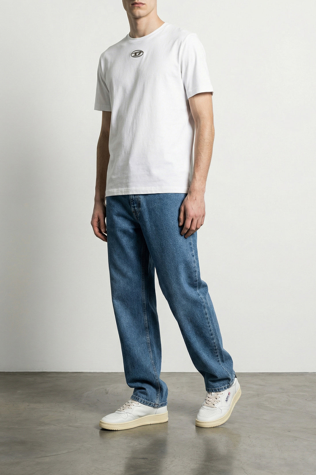 DIESEL L t-adjust-od cotton t-shirt