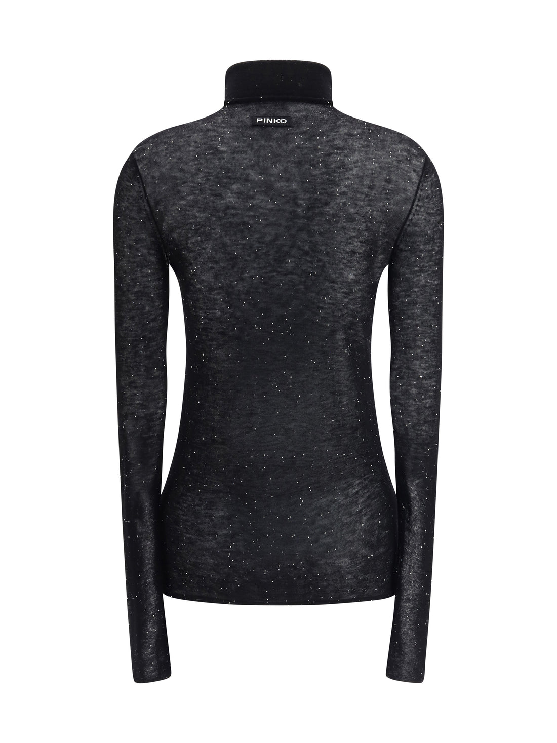 PINKO M long-sleeved turtleneck top