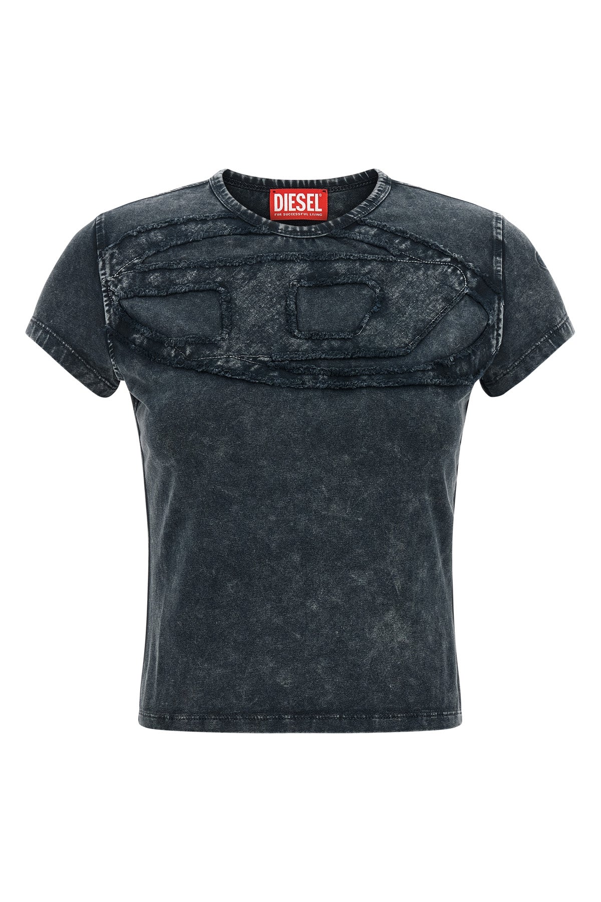 the diesel t-mely-cup t-shirt redefines the codes of casual dress through bold