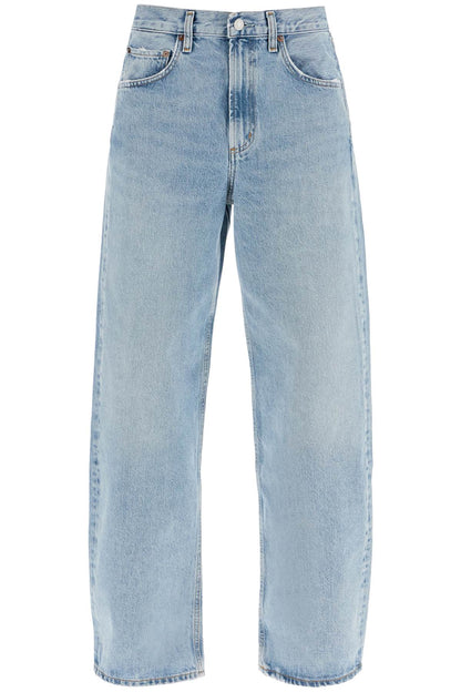 curved leg jeans for a