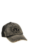 the diesel c-seymon baseball cap defines an urban aesthetic through a rigorous