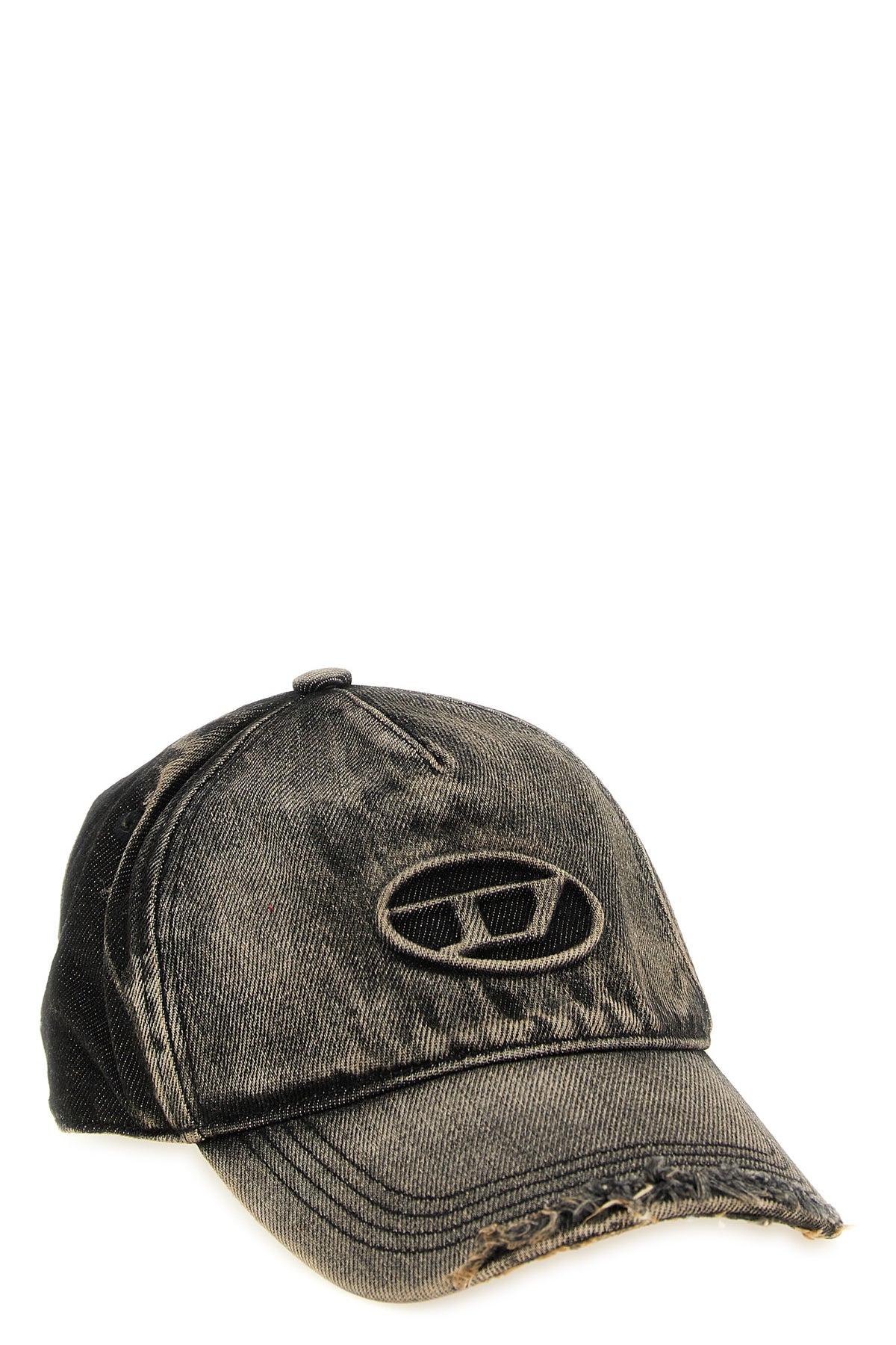 the diesel c-seymon baseball cap defines an urban aesthetic through a rigorous