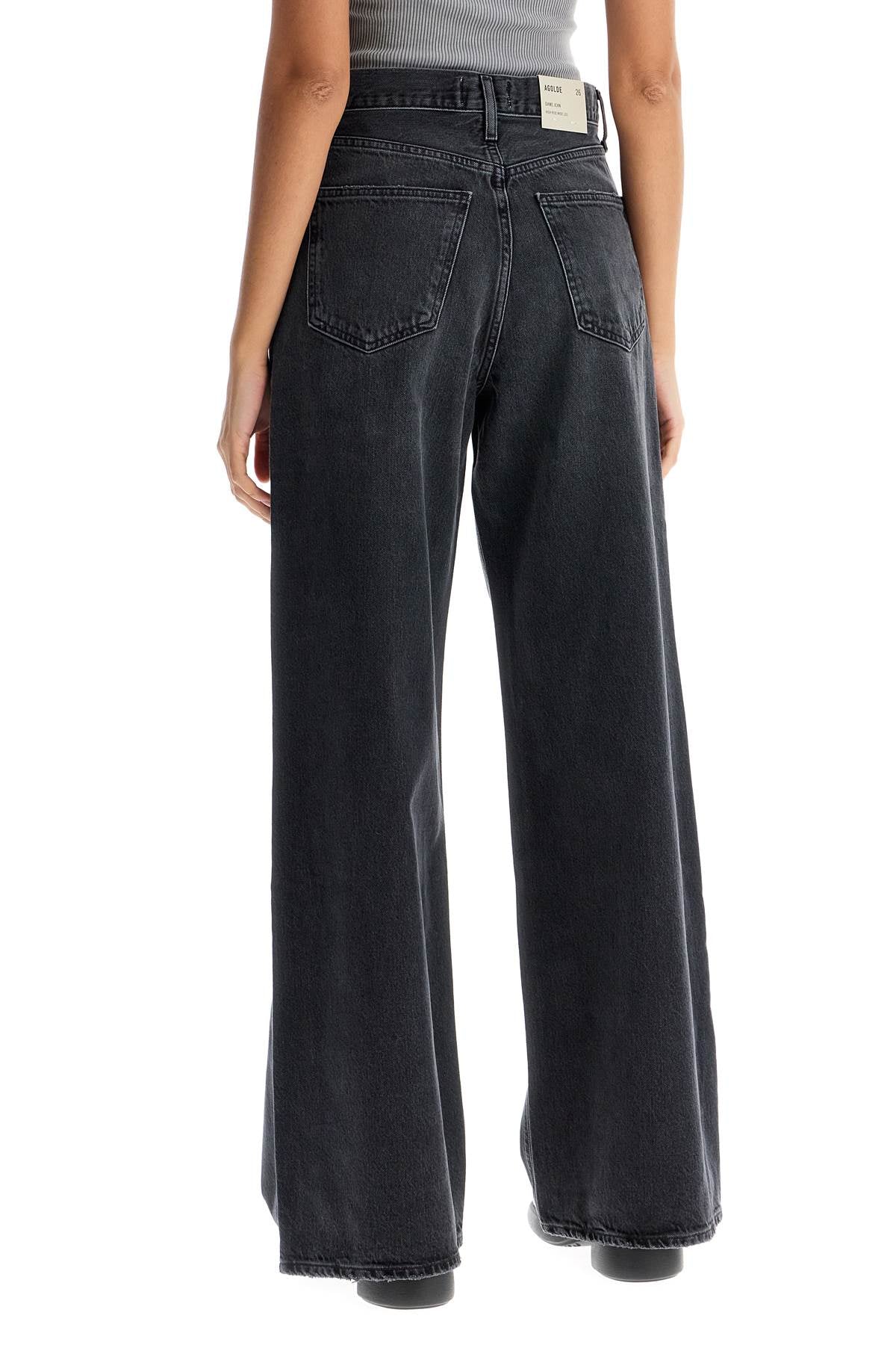 wide-legged women's jeans