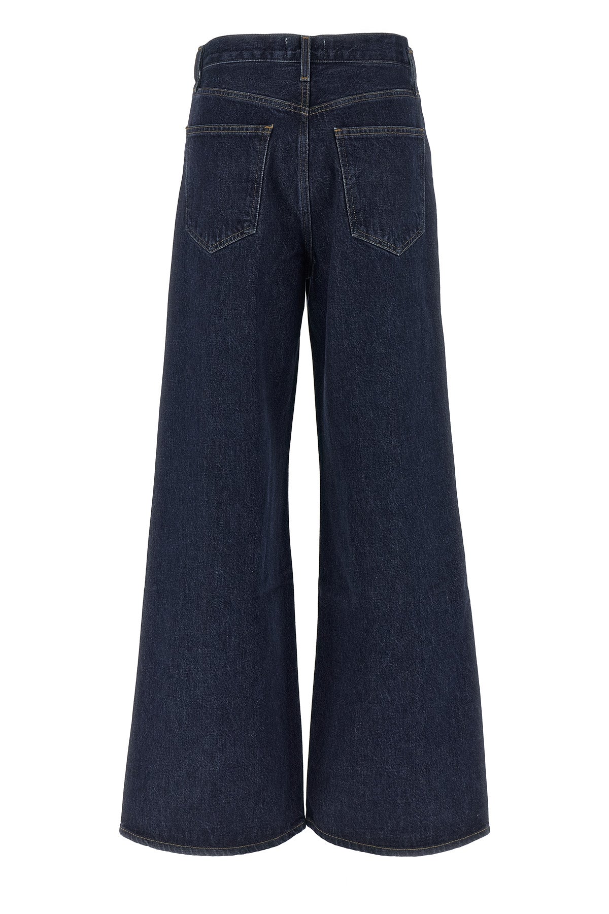 dame high waist jeans in cotton denim