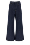 dame high waist jeans in cotton denim