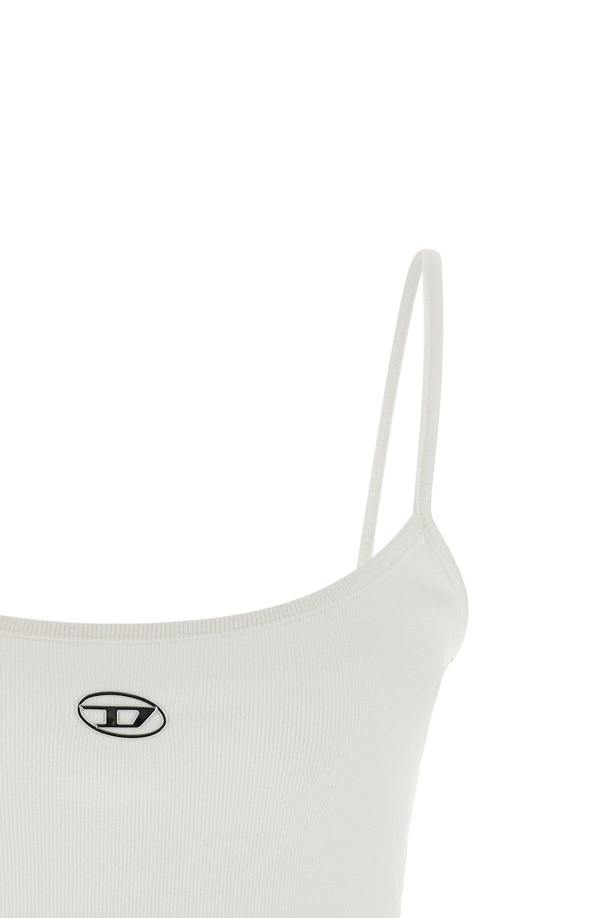 t-hupy-od top in fine-ribbed stretch cotton