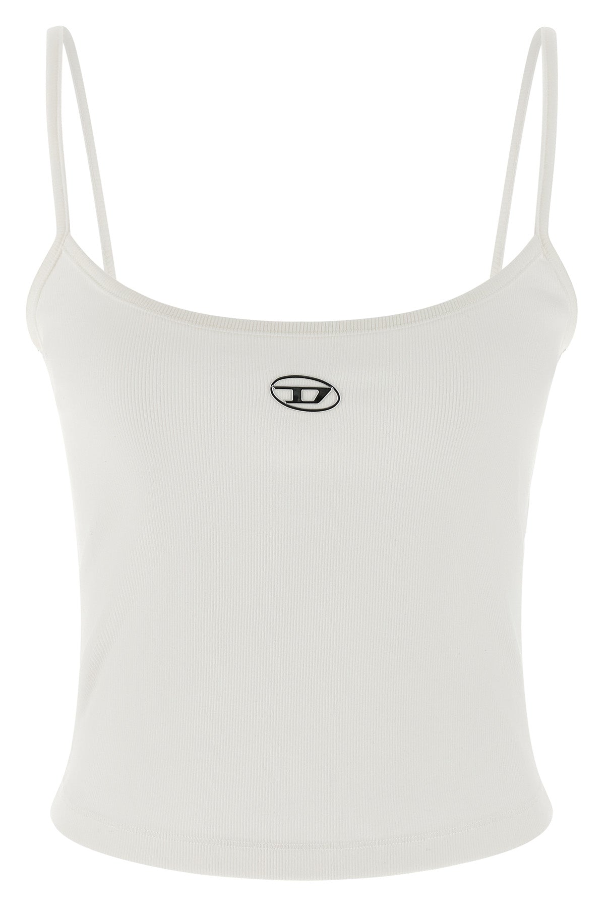 t-hupy-od top in fine-ribbed stretch cotton