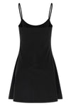 d-newhop-od stretch cotton mini dress