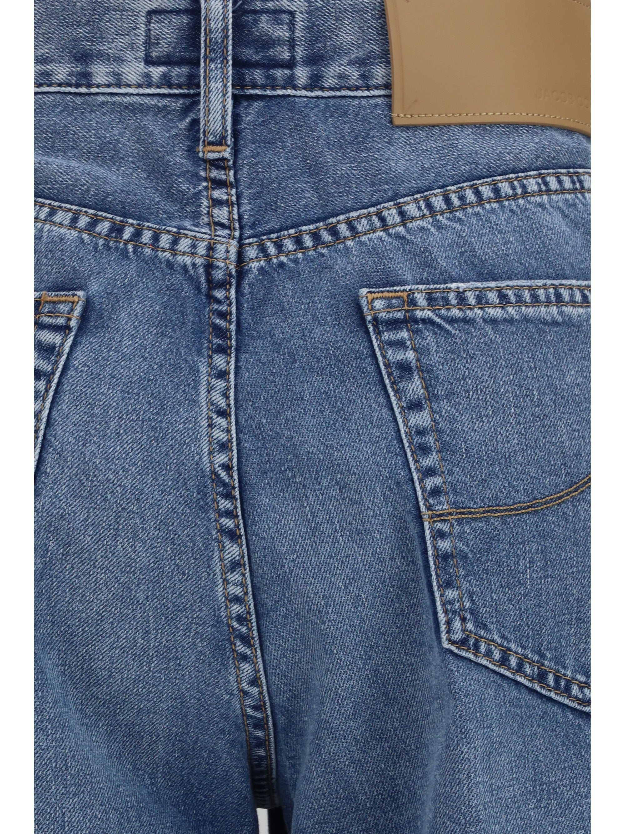 wide 5 pocket jeans