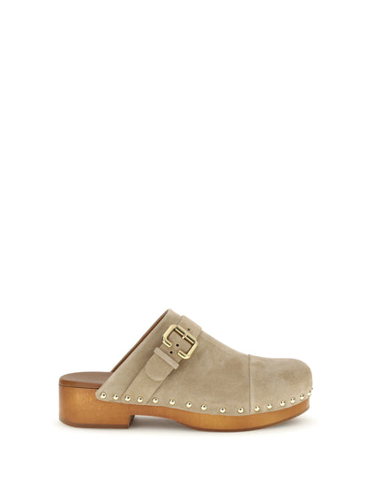 CHLOÉ 36 jeannette clog mules