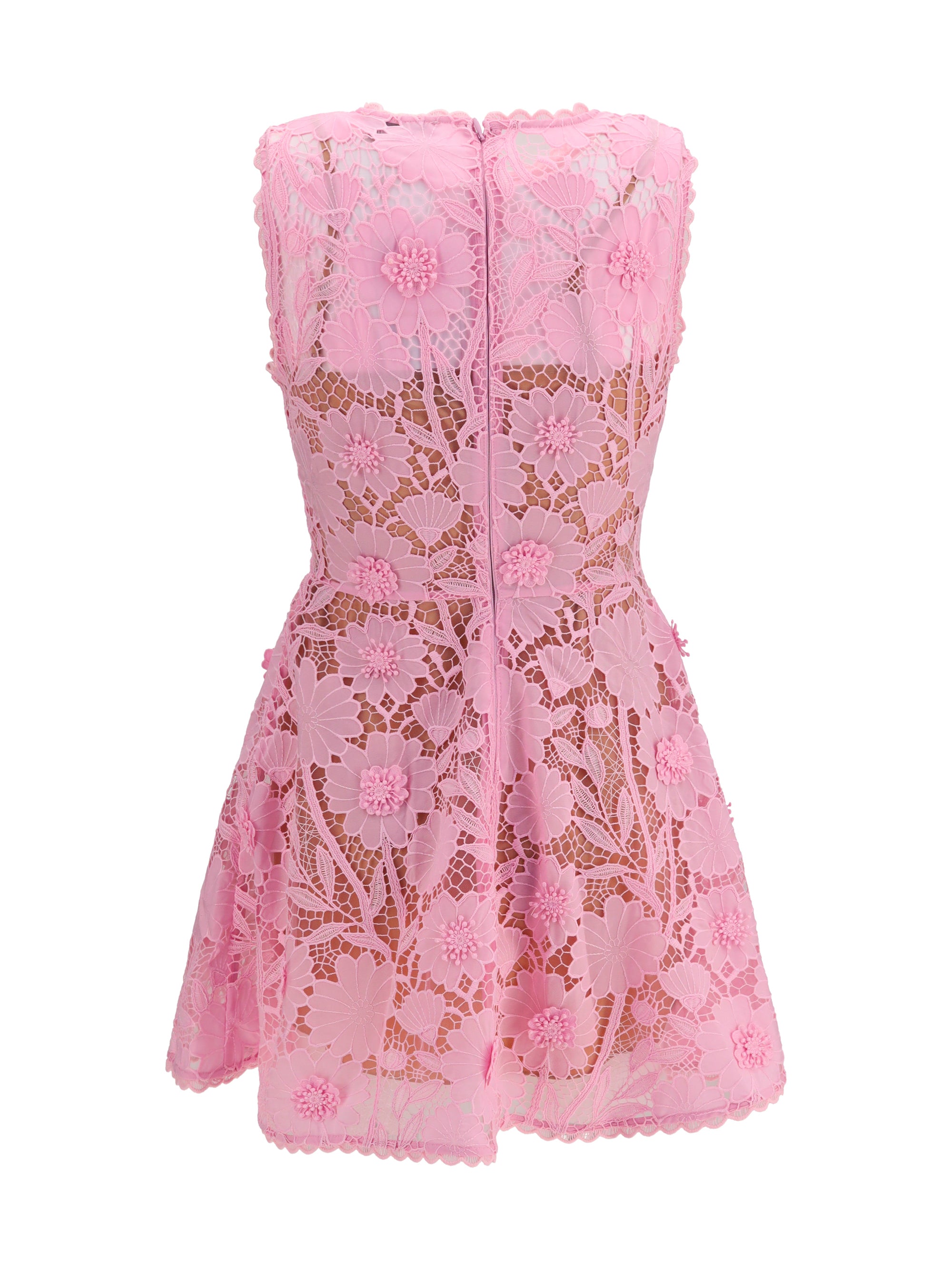 short lace dress