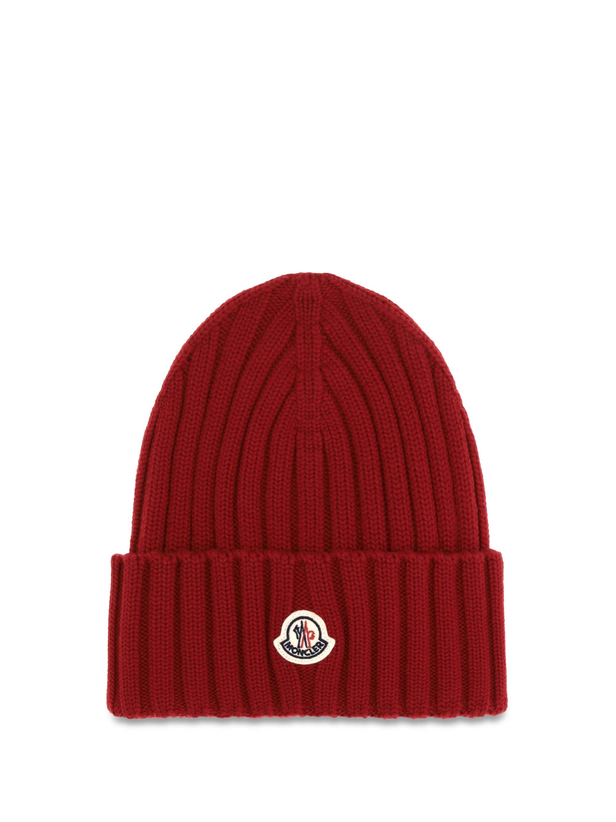 wool beanie with logo
