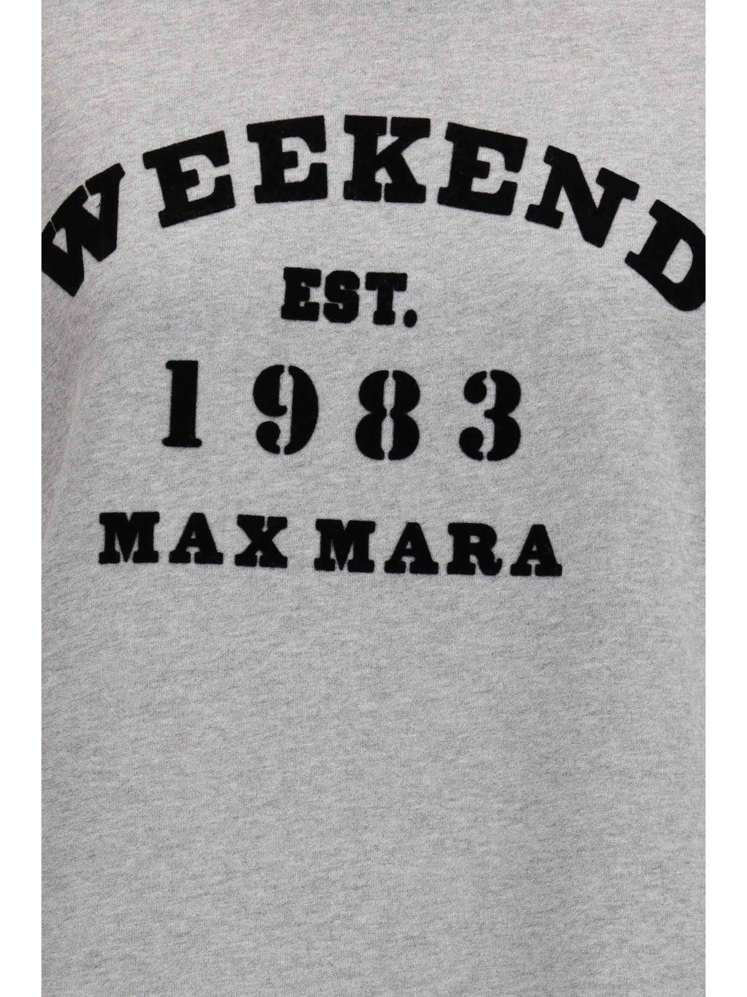MAX MARA WEEKEND L cotton crewneck sweatshirt