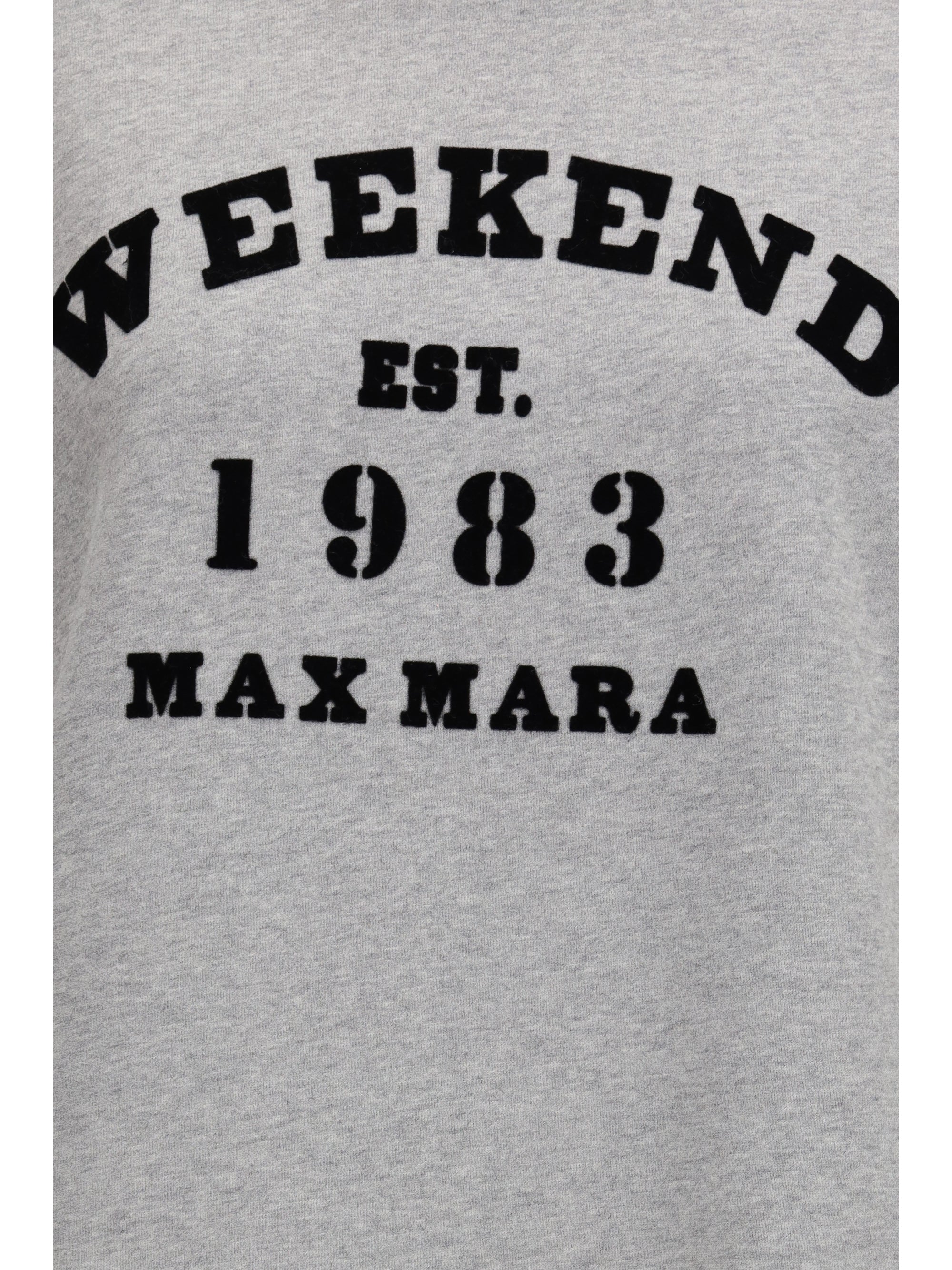 MAX MARA WEEKEND L cotton crewneck sweatshirt