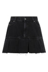 the de-reen diesel mini skirt redefines casual codes through a structured low-