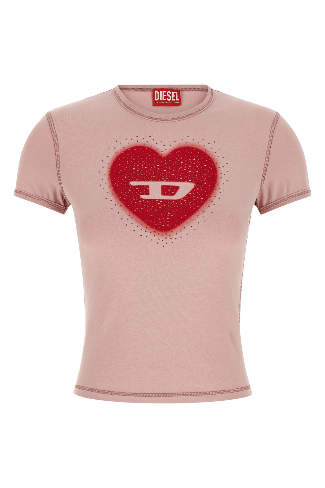 DIESEL M t-uncuties-long-s5 cotton stretch jersey t-shirt
